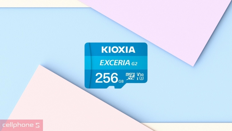 Dung lượng thẻ nhớ MicroSD Kioxia Exceria CL10 G2 256GB