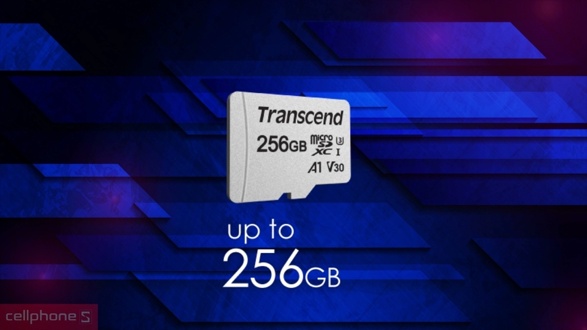 Khả năng tương thích ổn định với hầu hết các thiết bị điện tử của thẻ nhớ Micro SDXC Transcend UHS-I U1 A1 256GB kèm Adapter