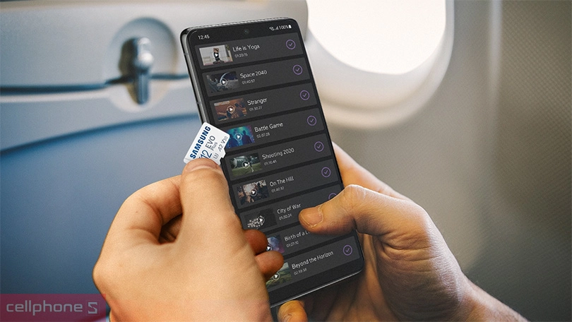 Thẻ nhớ 256GB Samsung Evo Plus (2021) 130MPS