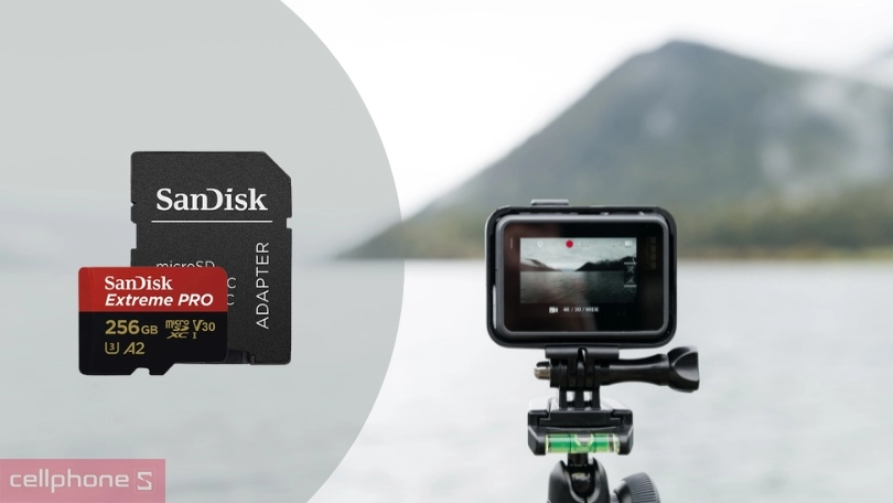 Thẻ nhớ Micro SDXC Sandisk Extreme V30 A2 200MB/S 256GB