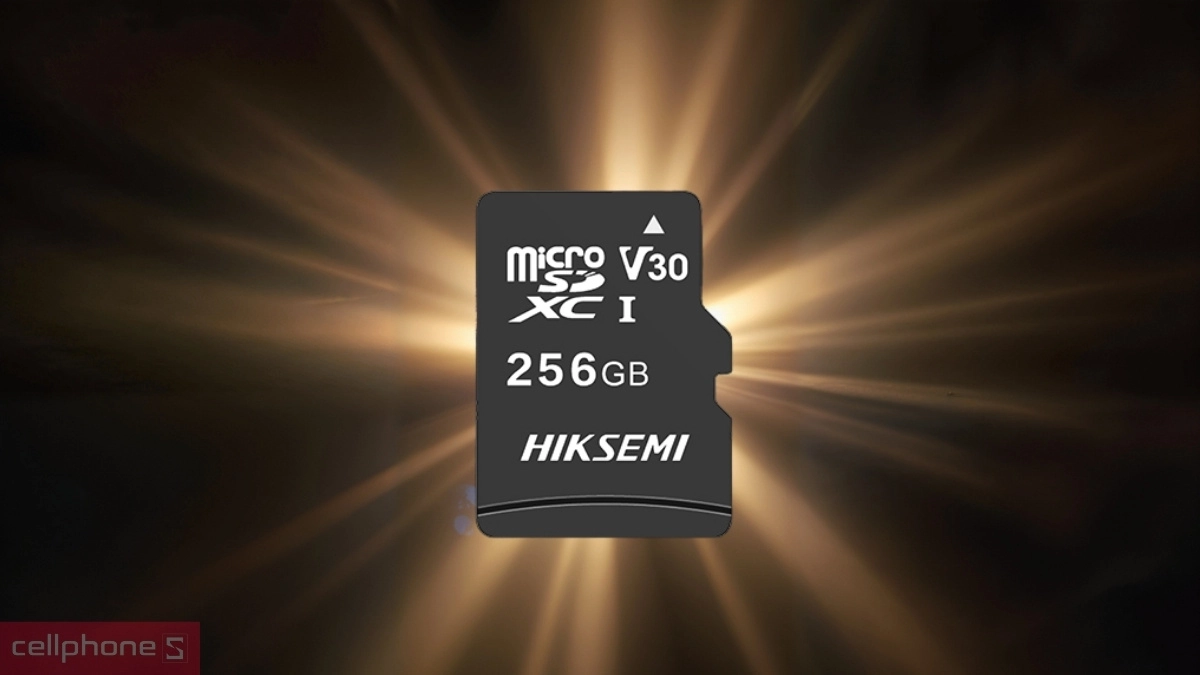 Dung lượng 256GB cùng tốc độ truyền tải 95MB/s