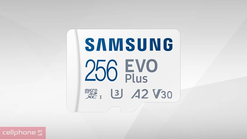 Thẻ nhớ Samsung Evo Plus SD Adapter 160MBs 256GB - Tốc độ đọc ghi dữ liệu nhanh