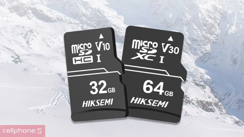 Dung lượng, tốc độ đọc của thẻ nhớ camera MicroSD Hiksemi NEO Home 92MBs 32GB