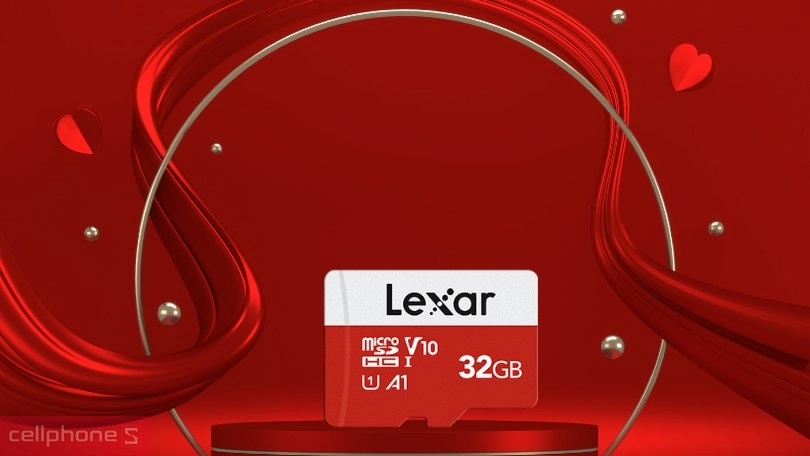 Đánh giá thẻ nhớ Lexar MicroSDHC 32GB U1 V10 A1