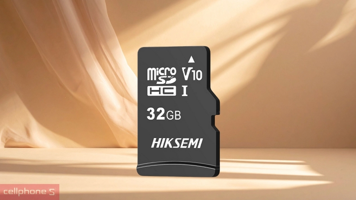 Thẻ nhớ MicroSD Hiksemi Neo C1 32GB bảo vệ dữ liệu tốt