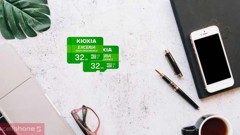 Dung lượng, tốc độ đọc/ghi của thẻ nhớ MicroSD KIOXIA High Endurance 32GB