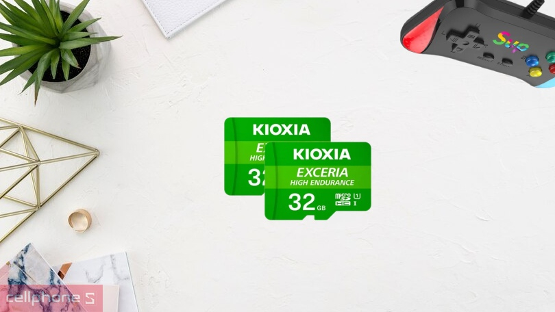 Khả năng tương thích của thẻ nhớ MicroSD KIOXIA High Endurance 32GB
