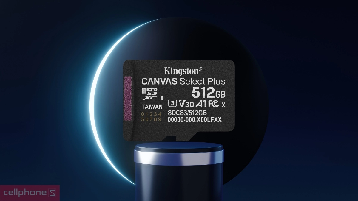 Dung lượng cao 512GB, tốc độ xử lý lên đến 150MB/s