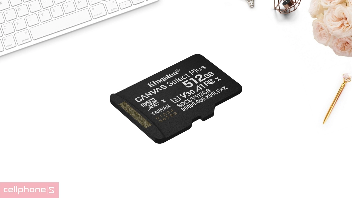 Điện áp 3.3V, thiết kế nhỏ gọn