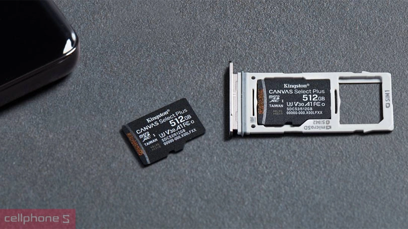 Tốc độ thẻ nhớ microSD Kingston Class 10 Adapter 512GB