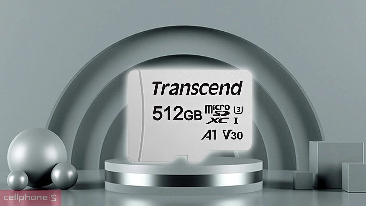 Dung lượng, tốc độ đọc ghi của thẻ nhớ Micro SDXC Transcend UHS-I U1 A1 512GB kèm Adapter