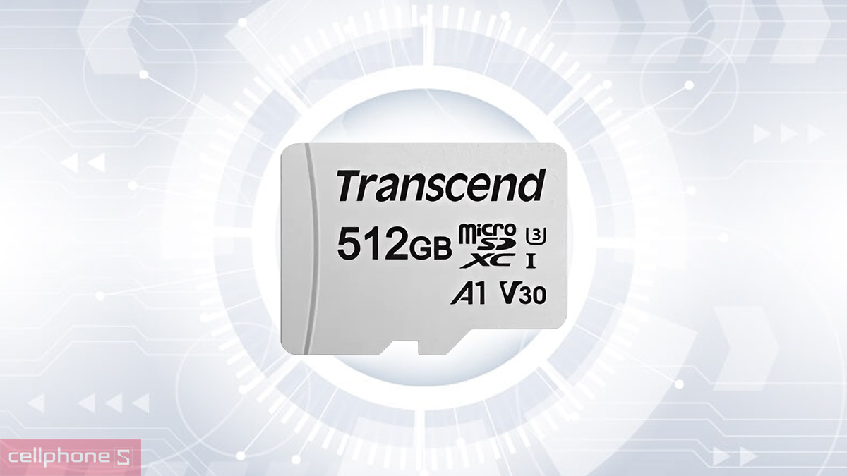 Khả năng kháng nước, chịu va đập của thẻ nhớ Micro SDXC Transcend UHS-I U1 A1 512GB kèm Adapter