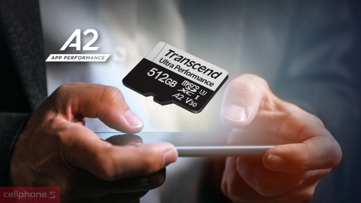 Dung lượng lưu trữ, tốc độ đọc ghi của thẻ nhớ Micro SDXC Transcend UHS-I U3M 512GB kèm Adapter