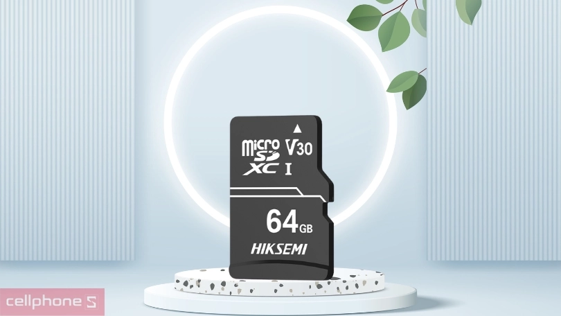 Thẻ nhớ camera Microsd Hiksemi NEO Home 92mbs 64GB được trang bị chip nhớ hiện đại