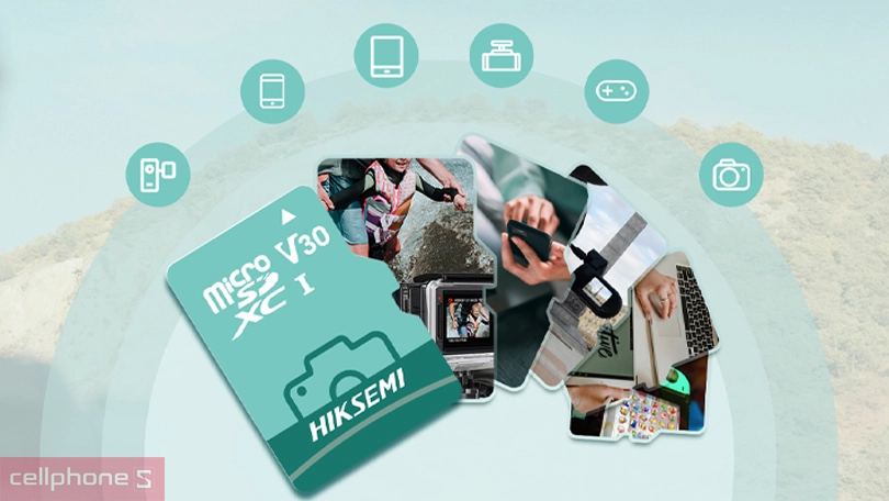 Khả năng tương thích của thẻ nhớ Camera MicroSD Hiksemi NEO LUX 100MBs 64GB