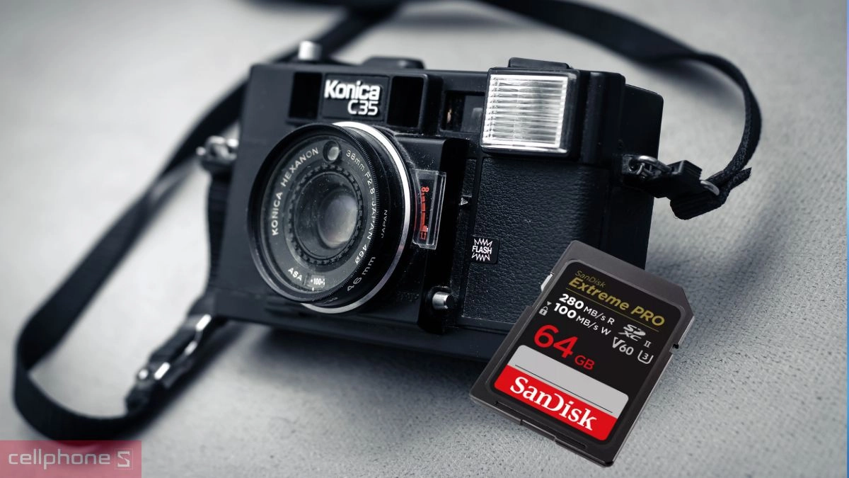 Cấu tạo Dung lượng thẻ nhớ SDXC SanDisk Extreme PRO U3 64GB V30 200MBs