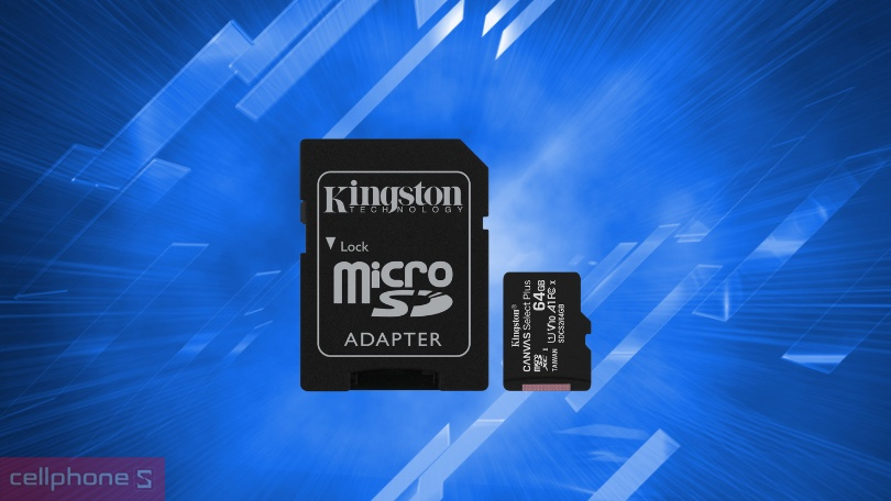 Khả năng tương thích thẻ nhớ MicroSD Kingston Class 10 Adapter 64GB