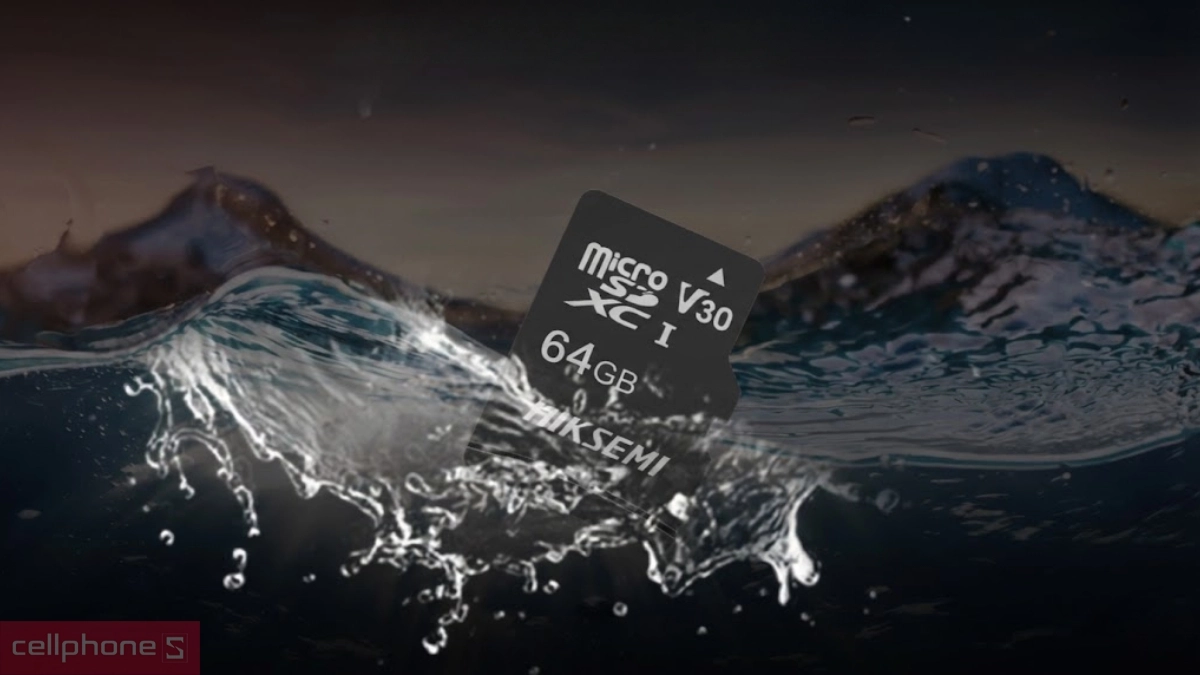 Độ bền thẻ nhớ MicroSD Hiksemi Neo C1 92MBs 64GB