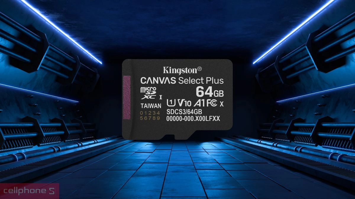 Bộ nhớ 64GB cùng tốc độ đọc ổn định