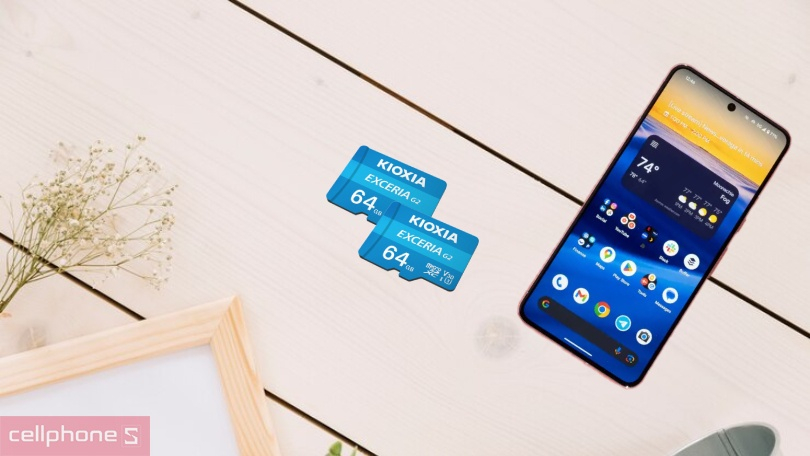 Dung lượng thẻ nhớ MicroSD Kioxia EXCERIA CL10 G2 64GB