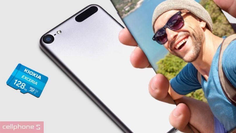 Dung lượng, tốc độ đọc/ghi của thẻ nhớ microSD Kioxia Exceria CL10 U1 64GB 