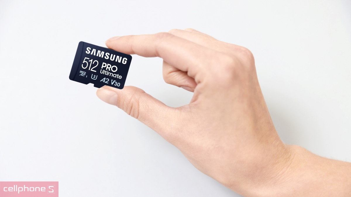 Thẻ nhớ Samsung chính hãng giúp hạn chế rủi ro từ hàng giả và đảm bảo chất lượng