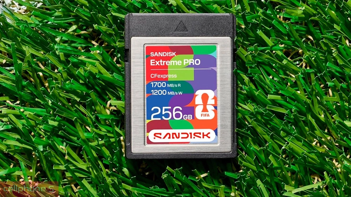 Thẻ nhớ CFexpress Type B SanDisk tốc độ cao cho máy ảnh chuyên nghiệp