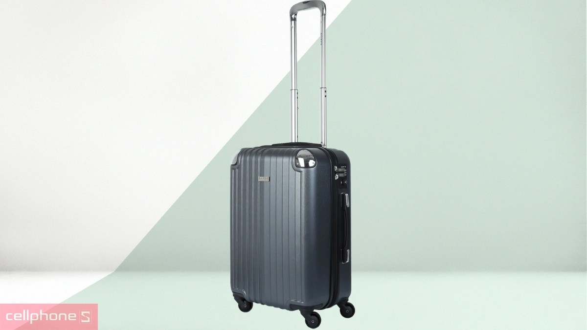 Cấu tạo vali nhựa Sakos Sapphire 22