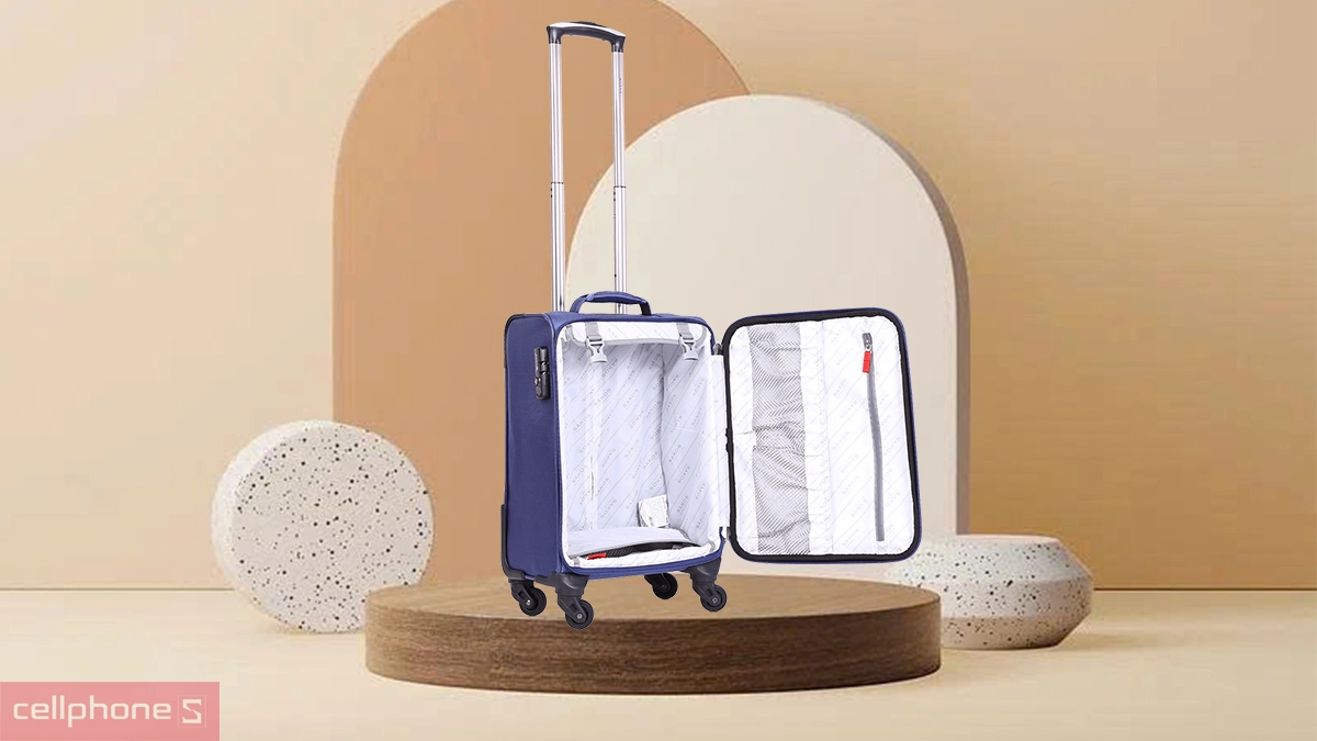 Không gian vali vải Sakos Champion 5