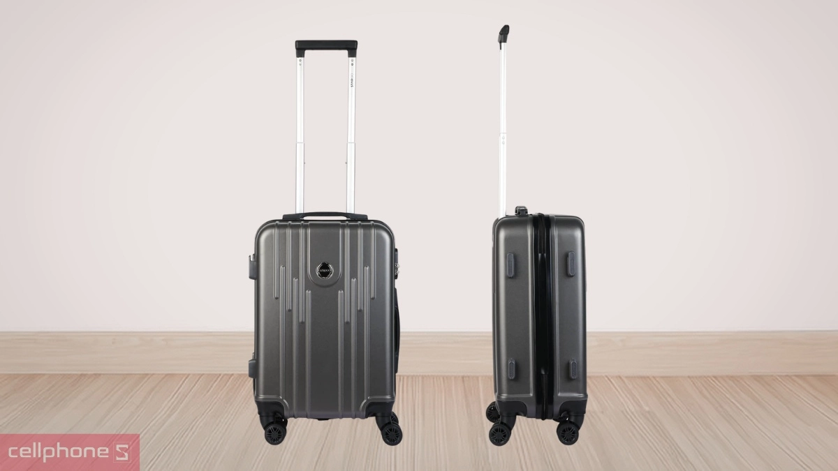 Kết cấu vali nhựa Stargo Brillant Z20