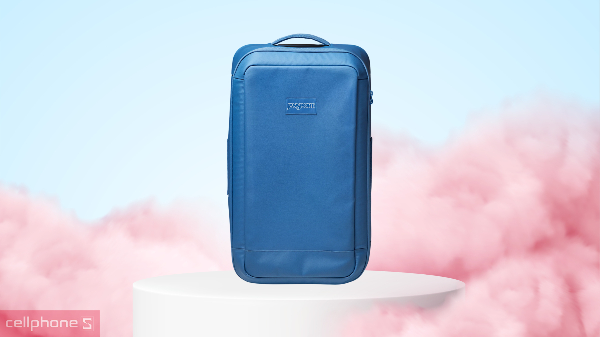 Jansport là mẫu vali du lịch với thiết kế tối giản