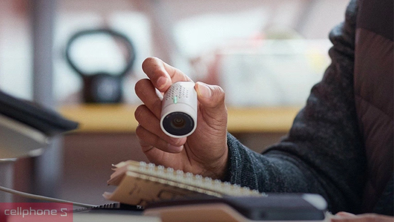 Webcam Poly Studio P5 1080P 30FPS 76U43AA - Thiết kế trang nhã, chất lượng ghi hình sắc nét