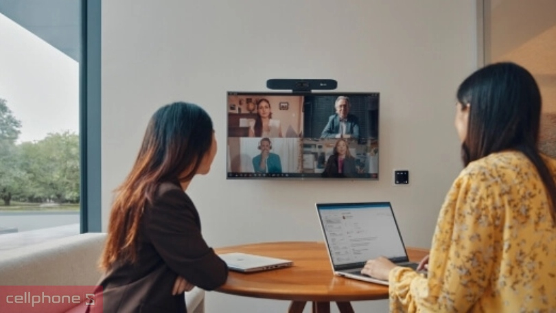 Webcam Poly studio R30 USB video Bar 842D2AA - Góc rộng 120 độ, hình ảnh sắc nét