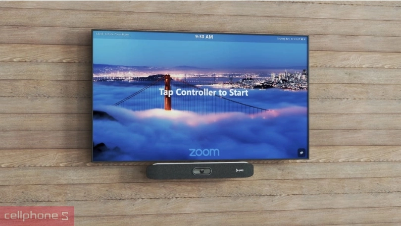 Webcam Poly studio R30 USB video Bar 842D2AA - Góc rộng 120 độ, hình ảnh sắc nét