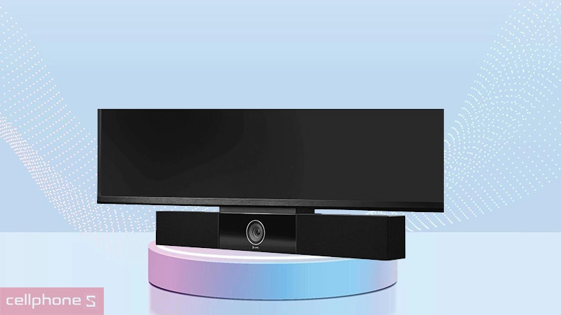 Webcam Poly Studio USB Video Bar 842D4AA - Ghi hình sắc nét, công nghệ hiện đại