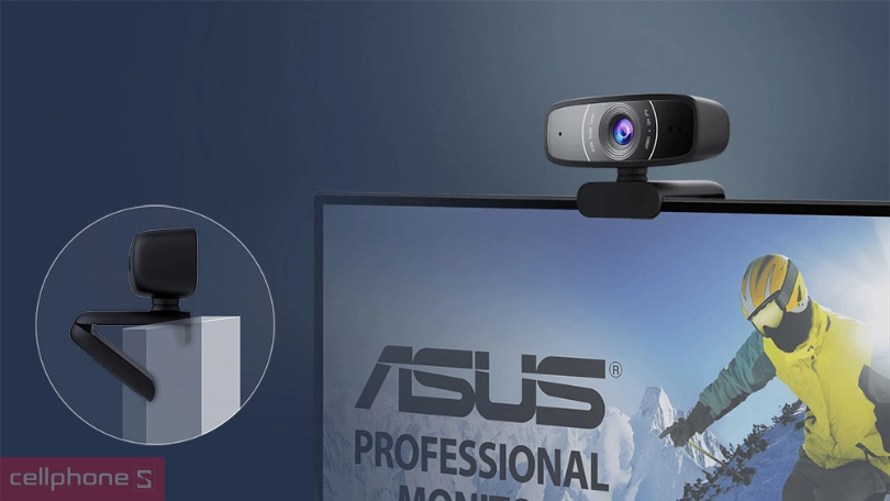 Webcam Asus C3 Full HD 1080P