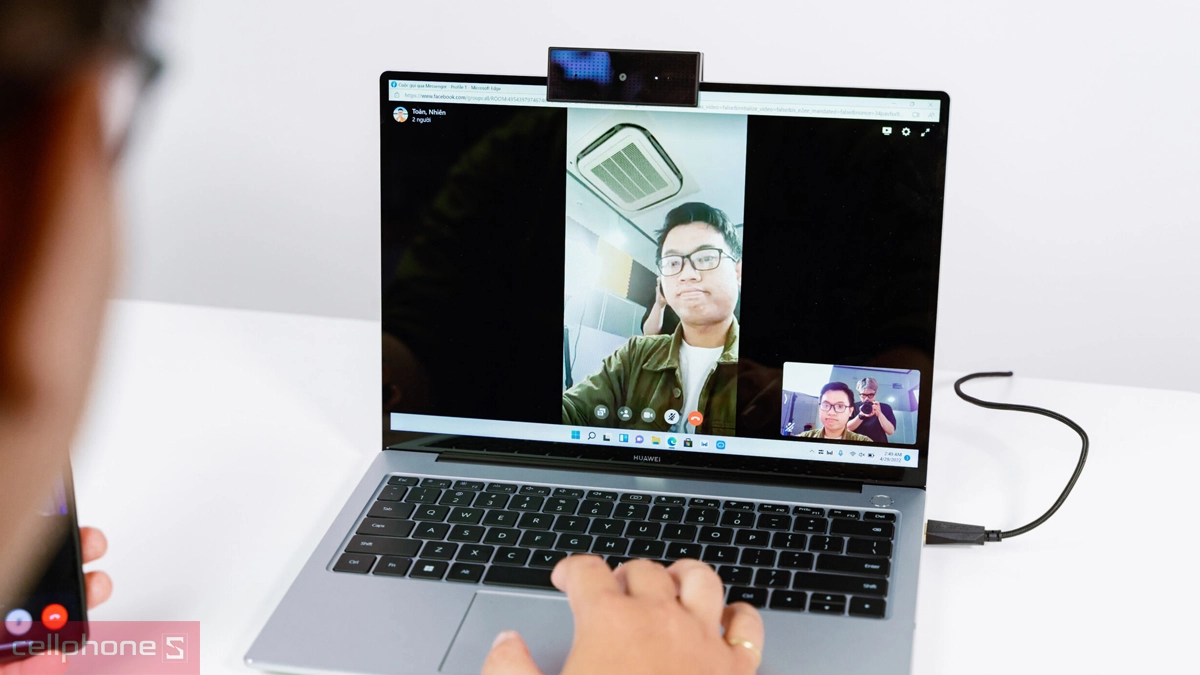 Webcan giúp Ghi hình, call video chất lượng cao