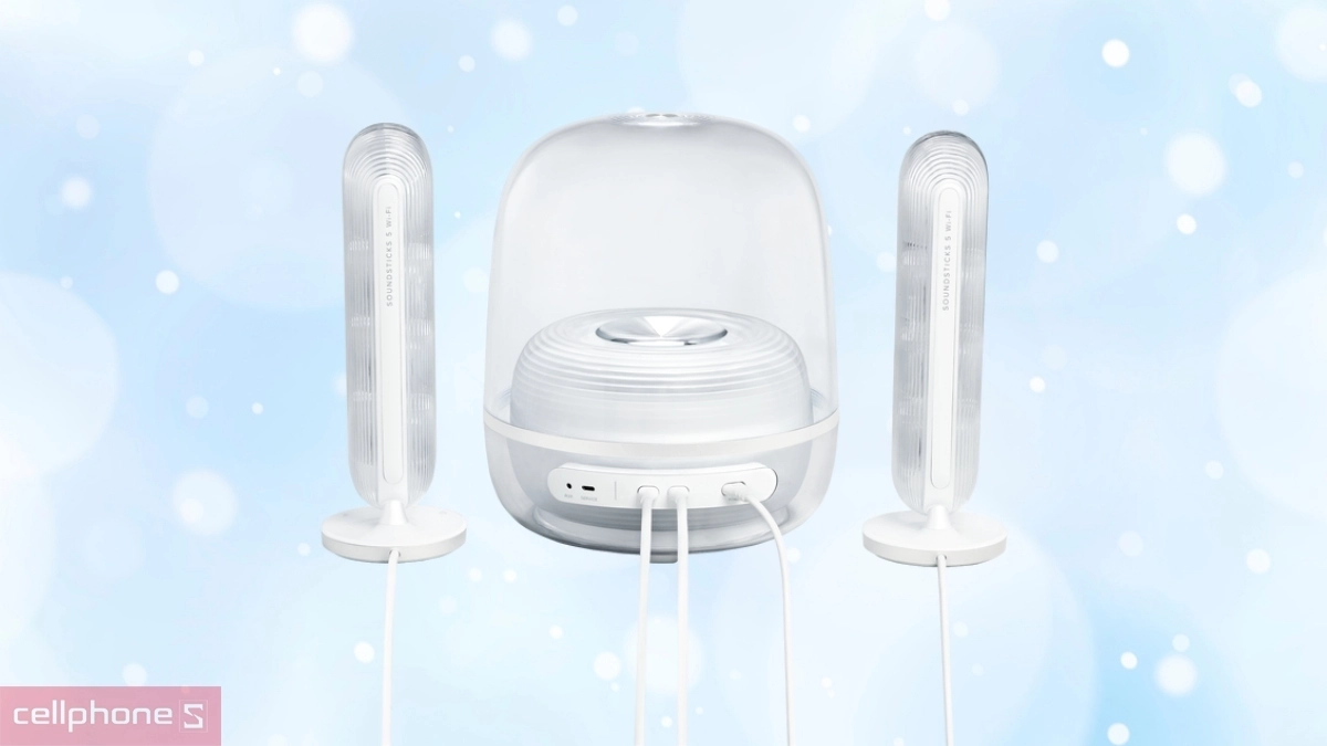 Khả năng kết nối, phát nhạc qua Wifi của loa Harman Kardon SoundStick 5 Wifi