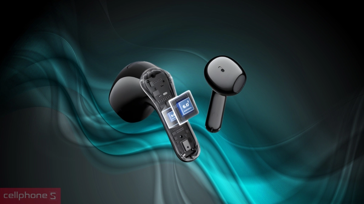 Khả năng kết nối và điều khiển mượt mà của tai nghe Bluetooth SoundPEATS Air6 HS