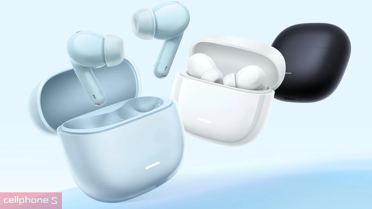 Thiết kế tai nghe Bluetooth Xiaomi Redmi Buds 8 Lite