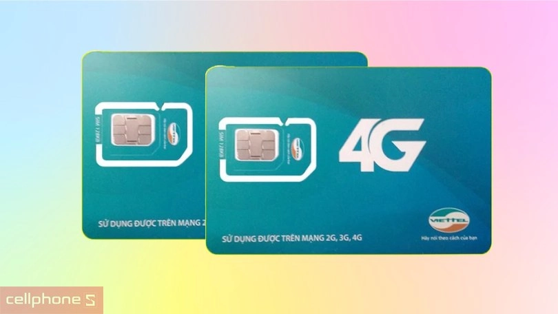 Sim 4G Viettel SD135 5GB/ngày