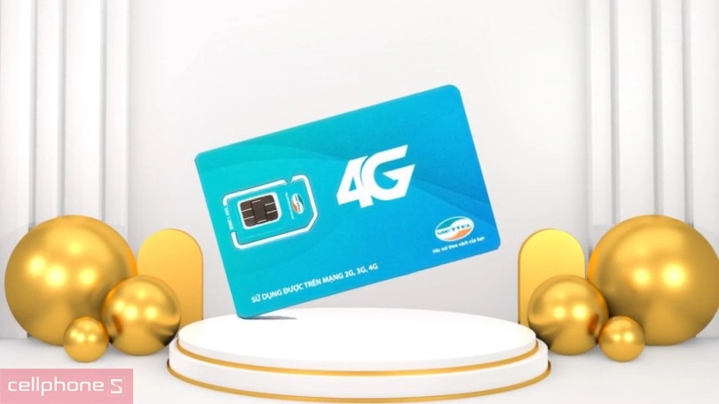 Data Sim 4G Viettel SD135 5GB/ngày