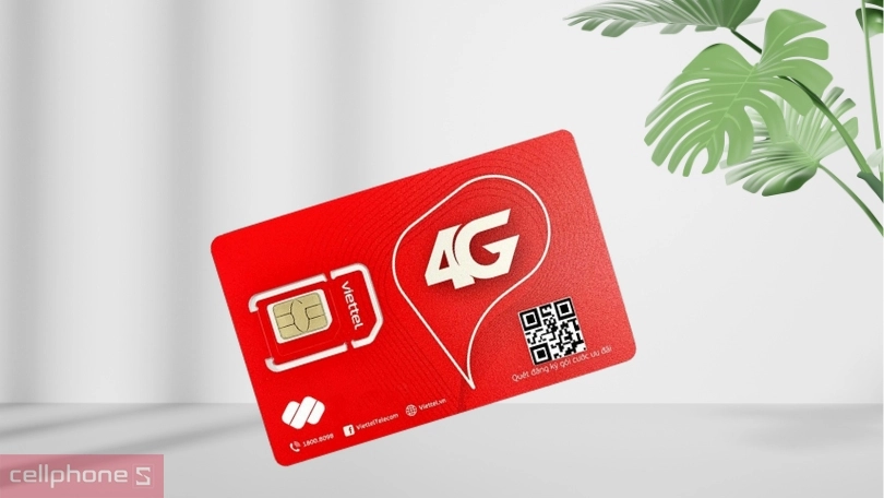 Sim 4G Viettel V180B 6GB/ ngày