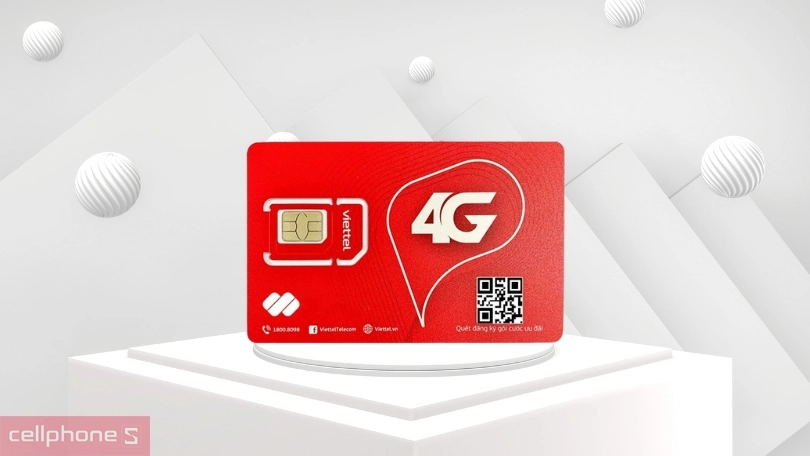 Sim 4G Viettel V180B 6GB/ ngày