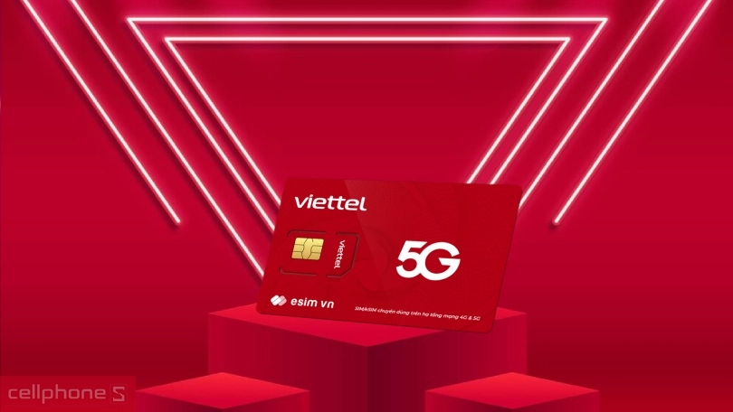Khả năng chuyển đổi sim 5G Viettel 12T5G135N 6GB/ngày