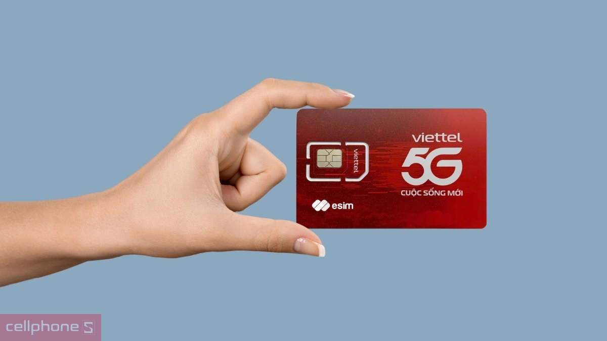 Công nghệ eSIM của SIM Viettel 5G N400