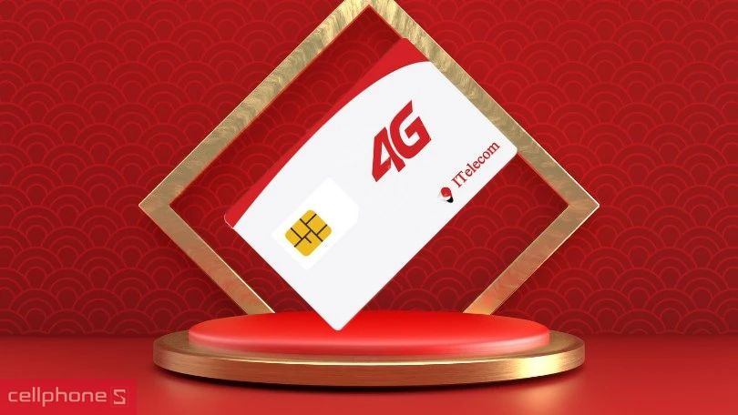 Sim 4G ITel-Vinaphone MAY89 ưu đãi lớn, thả sức sử dụng