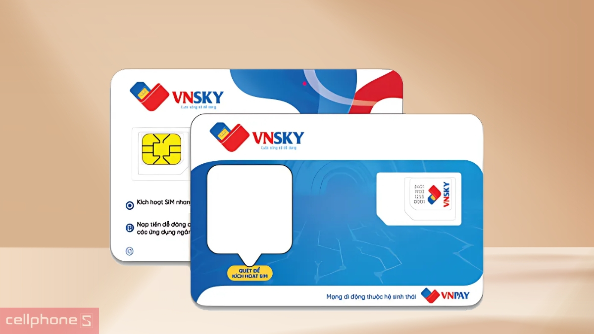 Sim 5G VNSKY 5G109 8GB ngày Free 3 tháng - Dung lượng lớn, trải nghiệm thoải mái