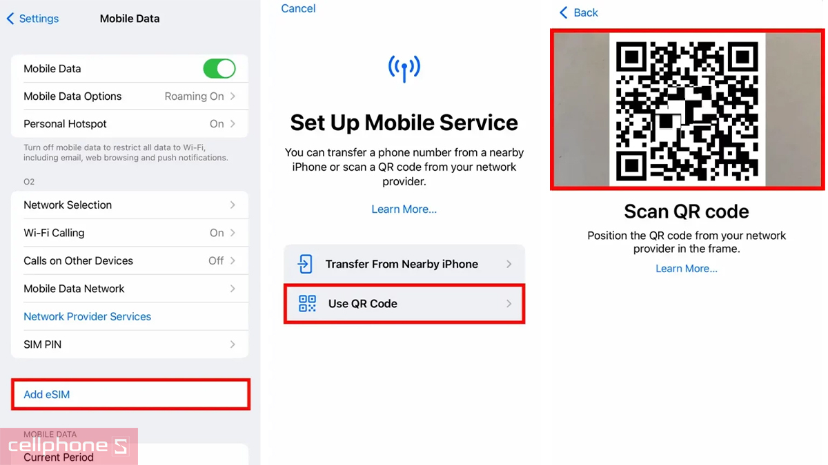 Cách kích hoạt eSim du lịch