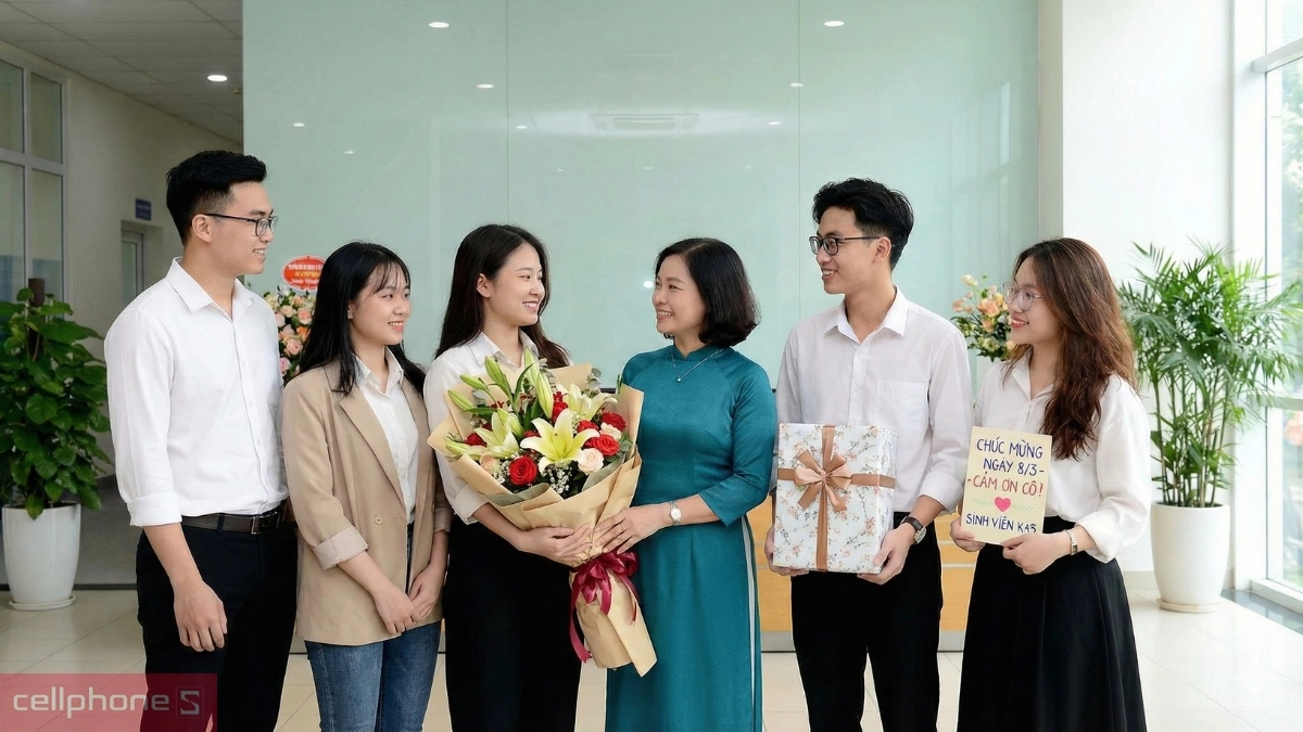 Quà 8/3 cho Giảng viên Đại học